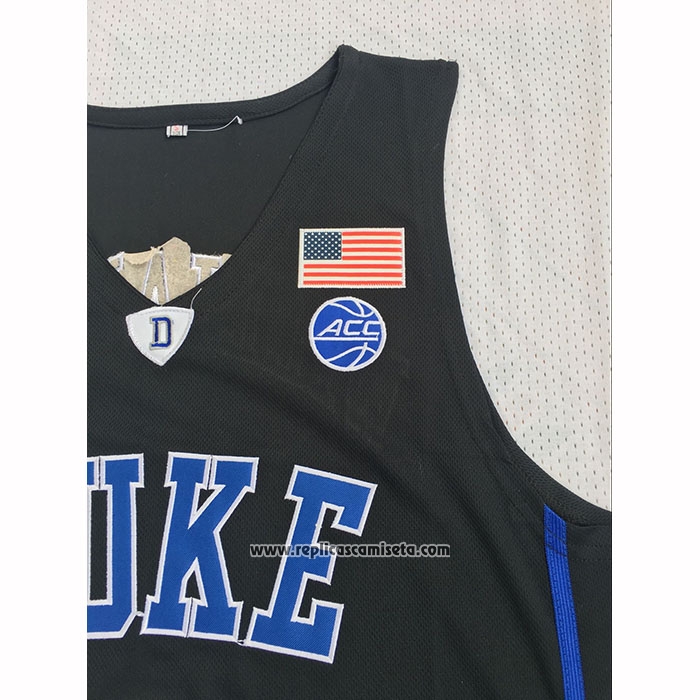 Camiseta NCAA Duke Blue Devils Zion Williamson Negro